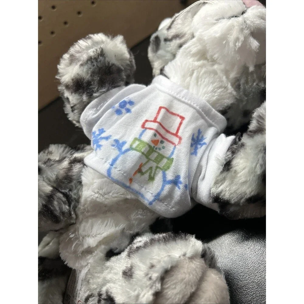 Teddy Mountain Winter The Snow Leopard NWT Unstuffed Fast Shipping